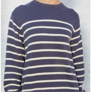 Brandy Melville Brianna Cotton Thin Stripe Sweater